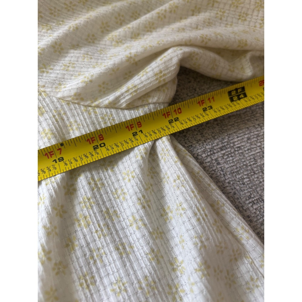 Wonderly Floral Henley Tunic Top XL Cottagecore Soft Girl Babydoll Euro Summer - Picture 8 of 9